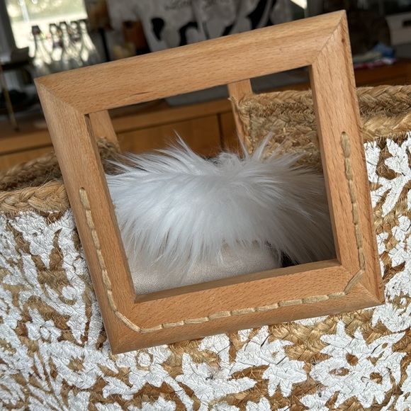 Anthropologie Antik Kraft Pallavi jute tote EUC - Picture 5 of 10